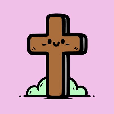 simple christian cross