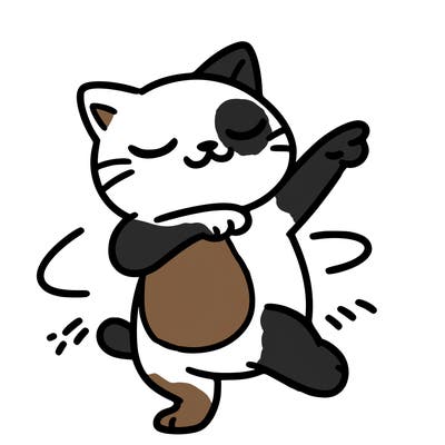 cat dancing