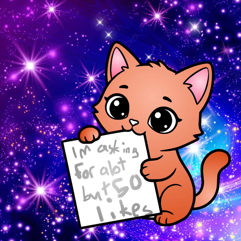 a small cat with a blank sheet of paper in its hand. the cat is sooooooo cute!