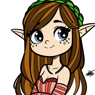 elf girl