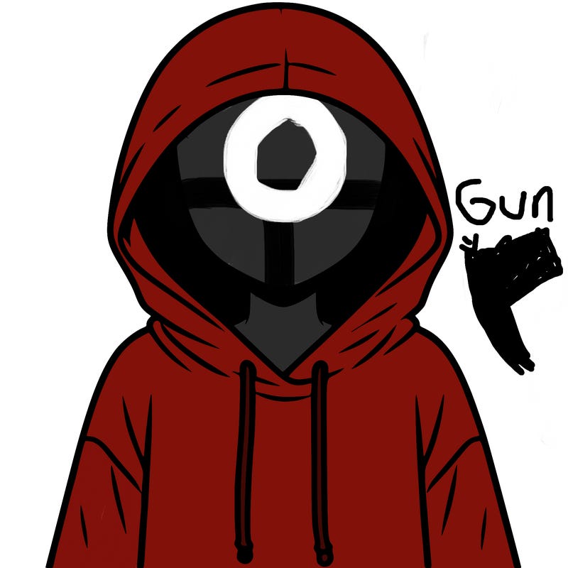 faceless girl in hoodie