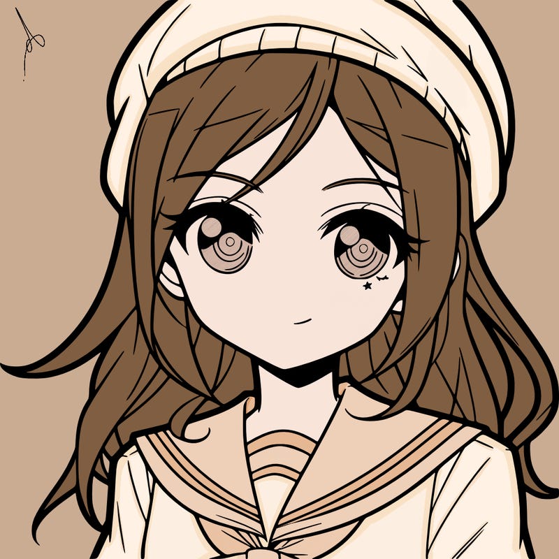 manga character girl