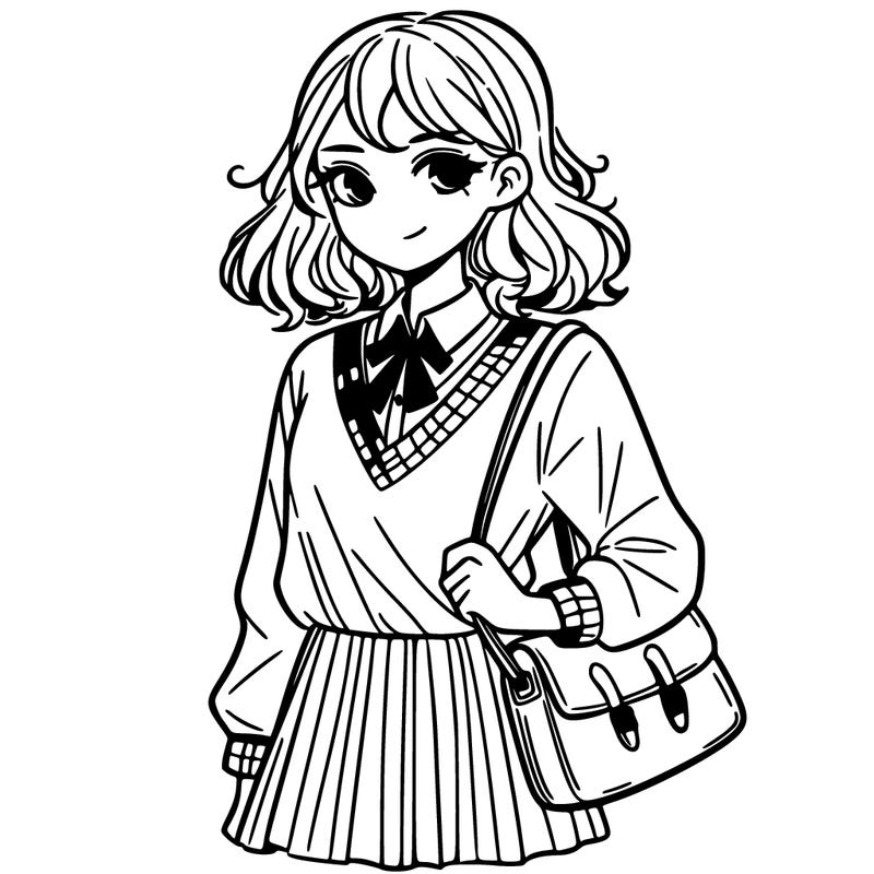 preppy girl
