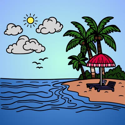 beach