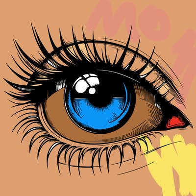 realistic eye