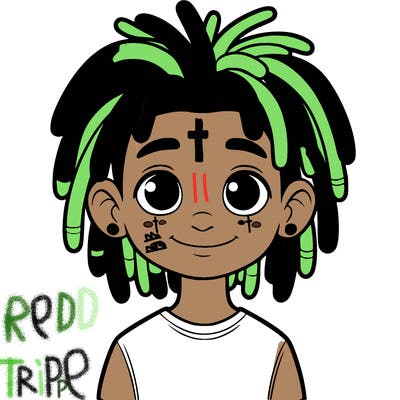 boy with dreads