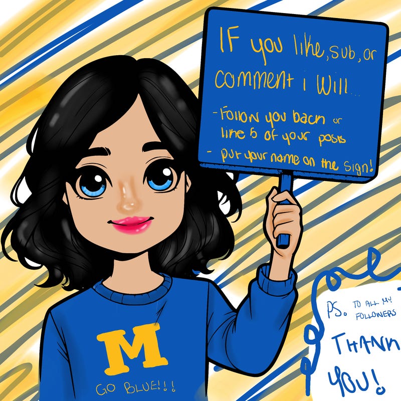realistic girl holding up a sign