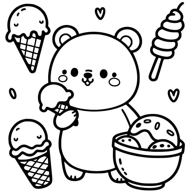 bear ice-cream