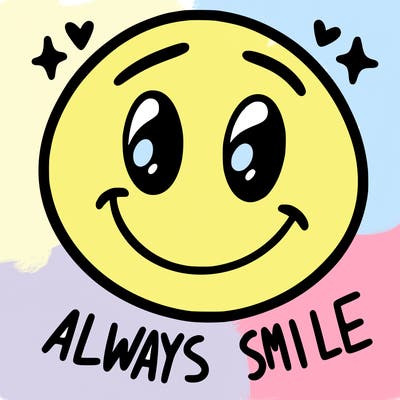 always smile
