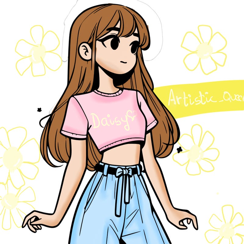 girl in a cute crop top