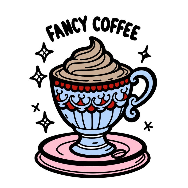 fancy coffee