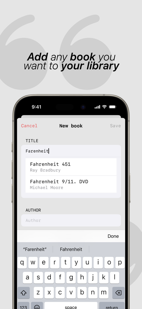 Interfaz para agregar un nuevo libro a la biblioteca en la aplicación FRASI