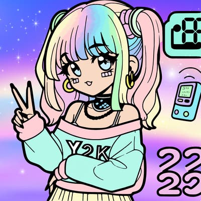 y2k girl