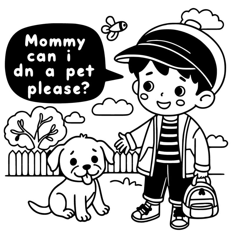 mommy can i have a pet please