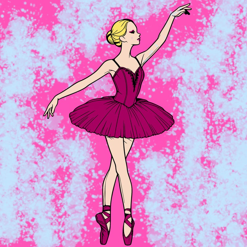 realistic ballerina