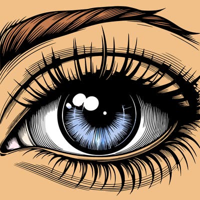 realistic eye