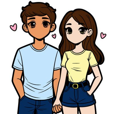 boyfriend and girlfriend