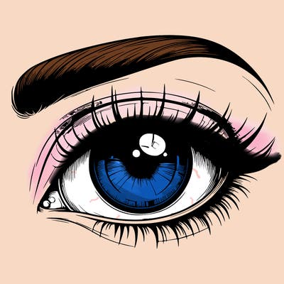 realistic eye