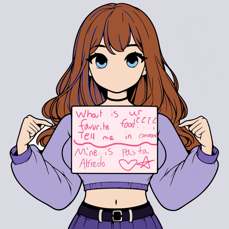 girl holding a blank sign in a long sleeve crop top