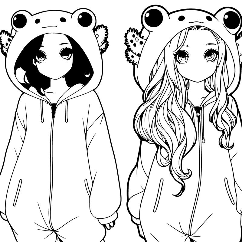 realistic girl in an axolotl wenzie