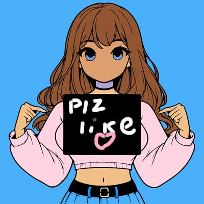 girl holding a blank sign in a long sleeve crop top