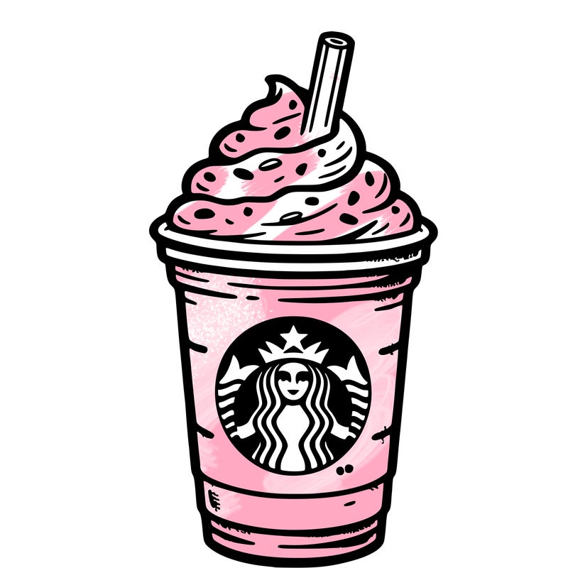 starbucks, frappuccino
