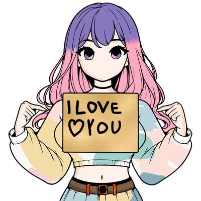 girl holding a blank sign in a long sleeve crop top