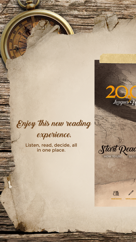 20000 Leagues Under the Sea - Interactive Fiction - Interactive reading experience for 20000 Leagues Under the Sea app