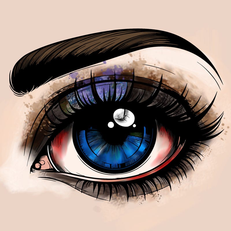 realistic eye