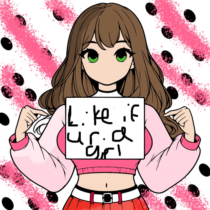 girl holding a blank sign in a long sleeve crop top