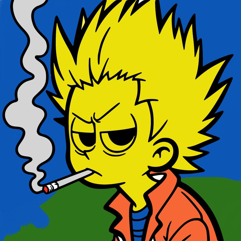 bart smoking