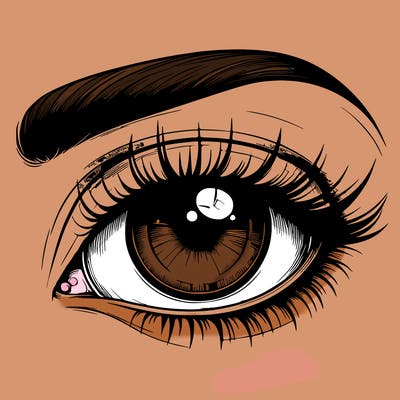 realistic eye