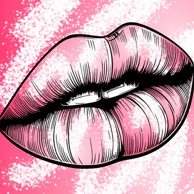 realistic lips