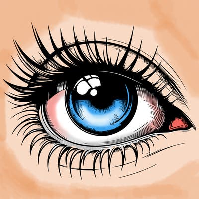 realistic eye
