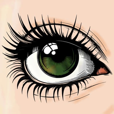 realistic eye