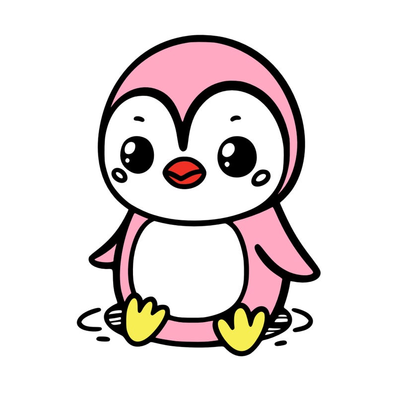 cute penguin