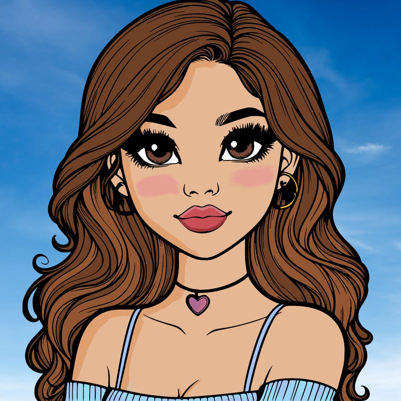 realistic pretty girl