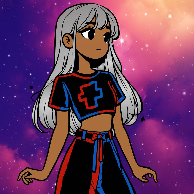 girl in a cute crop top