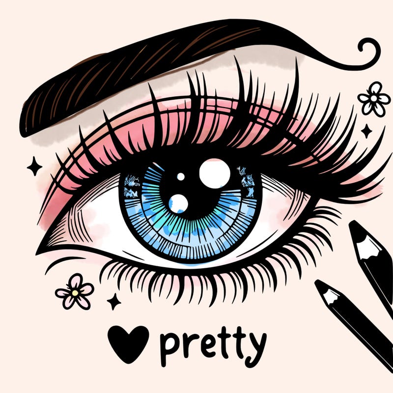 pretty eye
