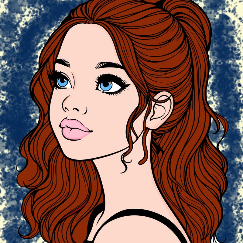 beautiful realistic girl