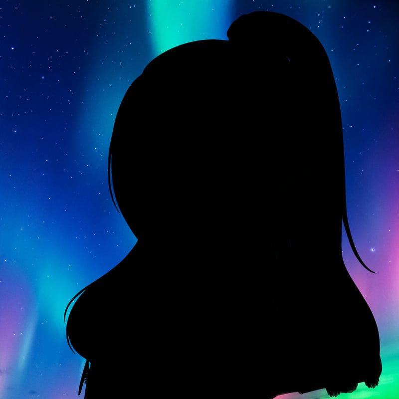 realistic girl with a high ponytail