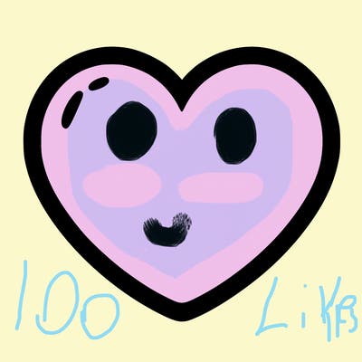 a blank heart