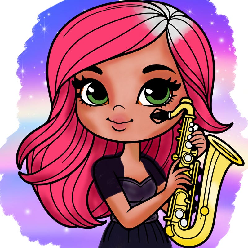 saxophone girl