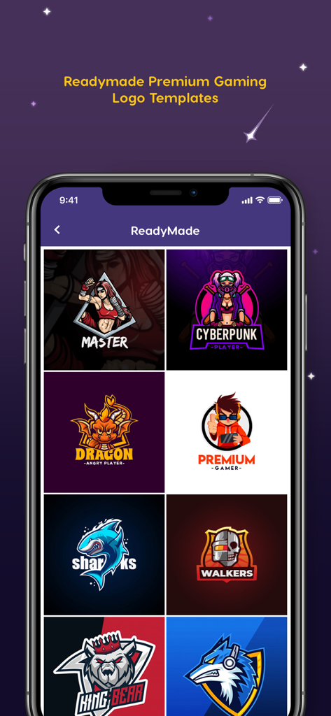 Logo Esport Maker - Logo Maker - Grid of readymade mascot logo templates for gamers and esport teams