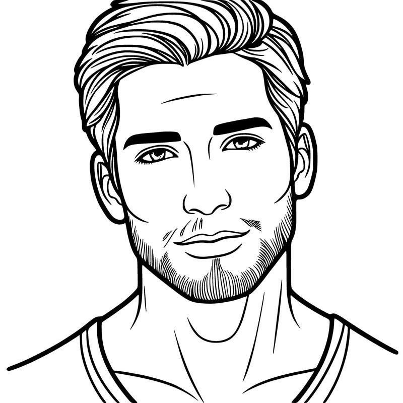 handsome man