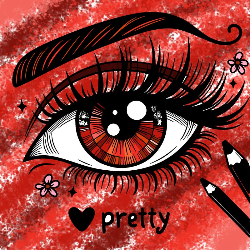 pretty eye