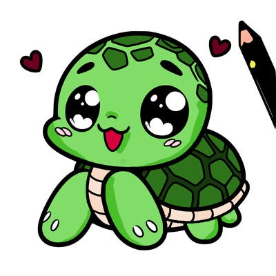 cute turtle