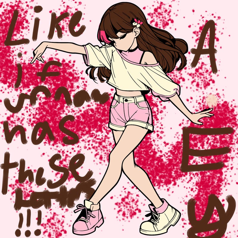 realistic girl danceing