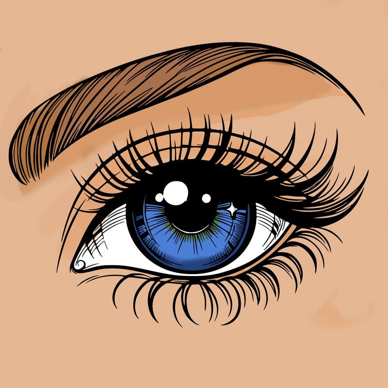 a beautiful eye