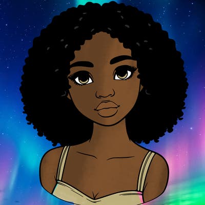 realistic black girl